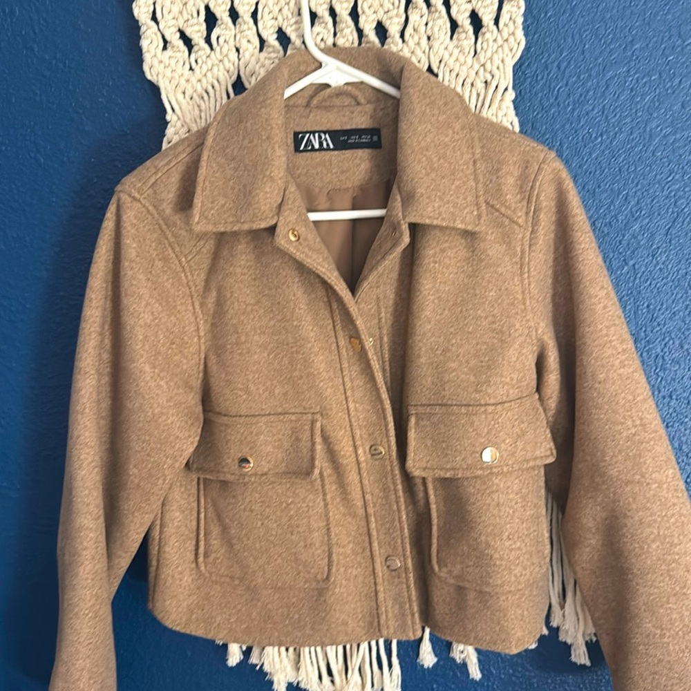 ZARA Cropped Jacket
